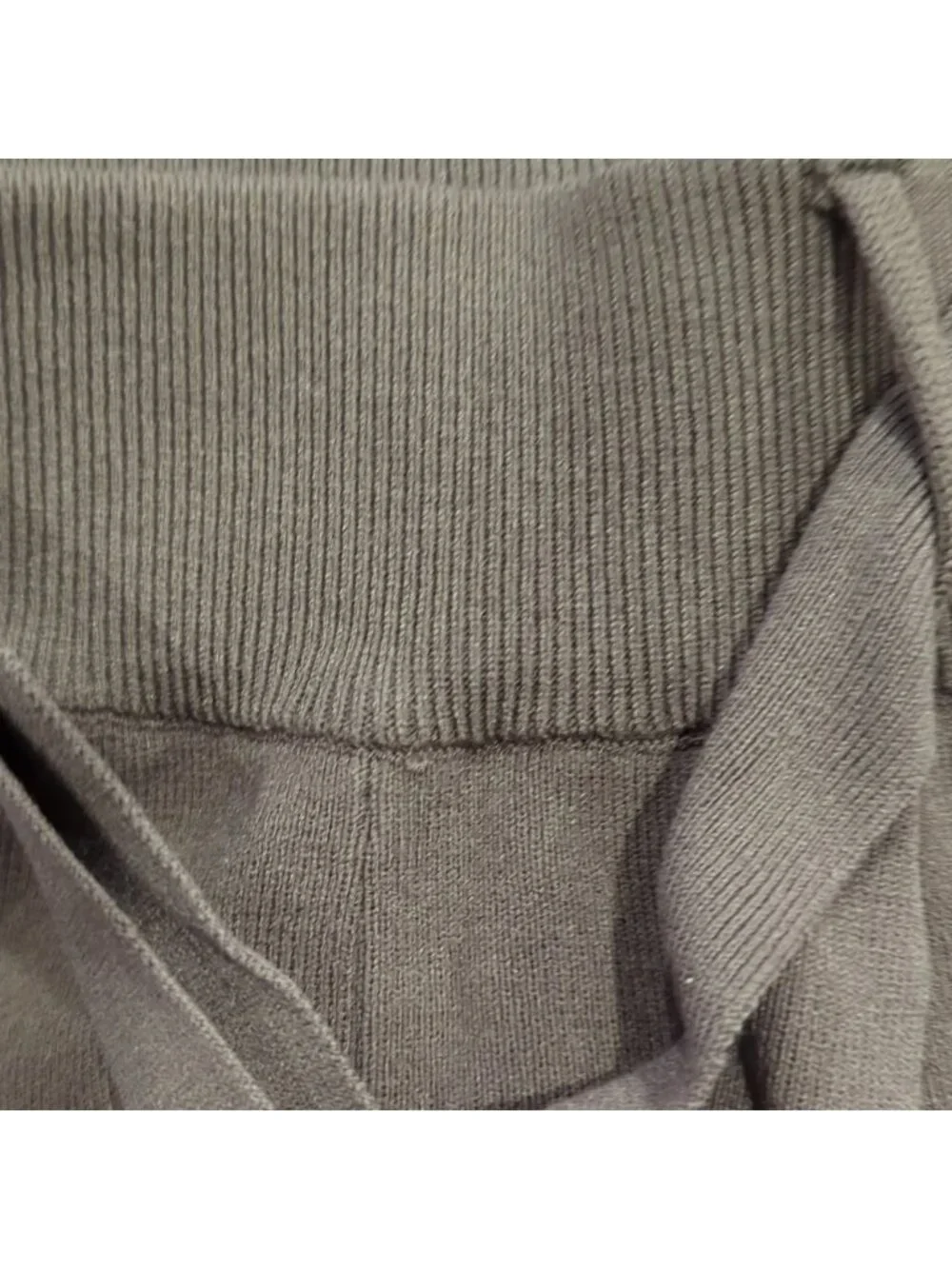 Zara Green knit joggers with waist tie and pockets